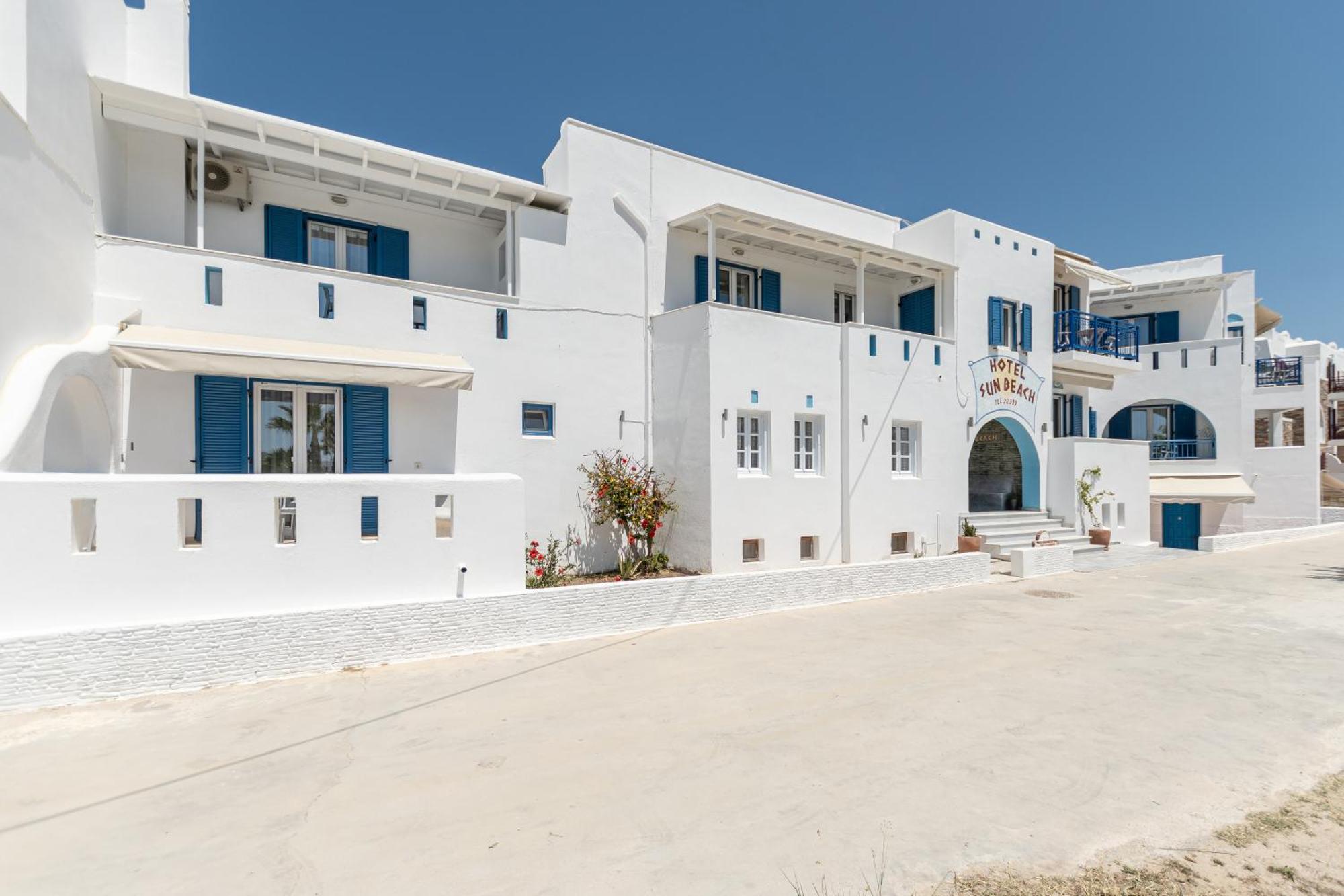 Sun Beach Hotel Naxos City Eksteriør billede