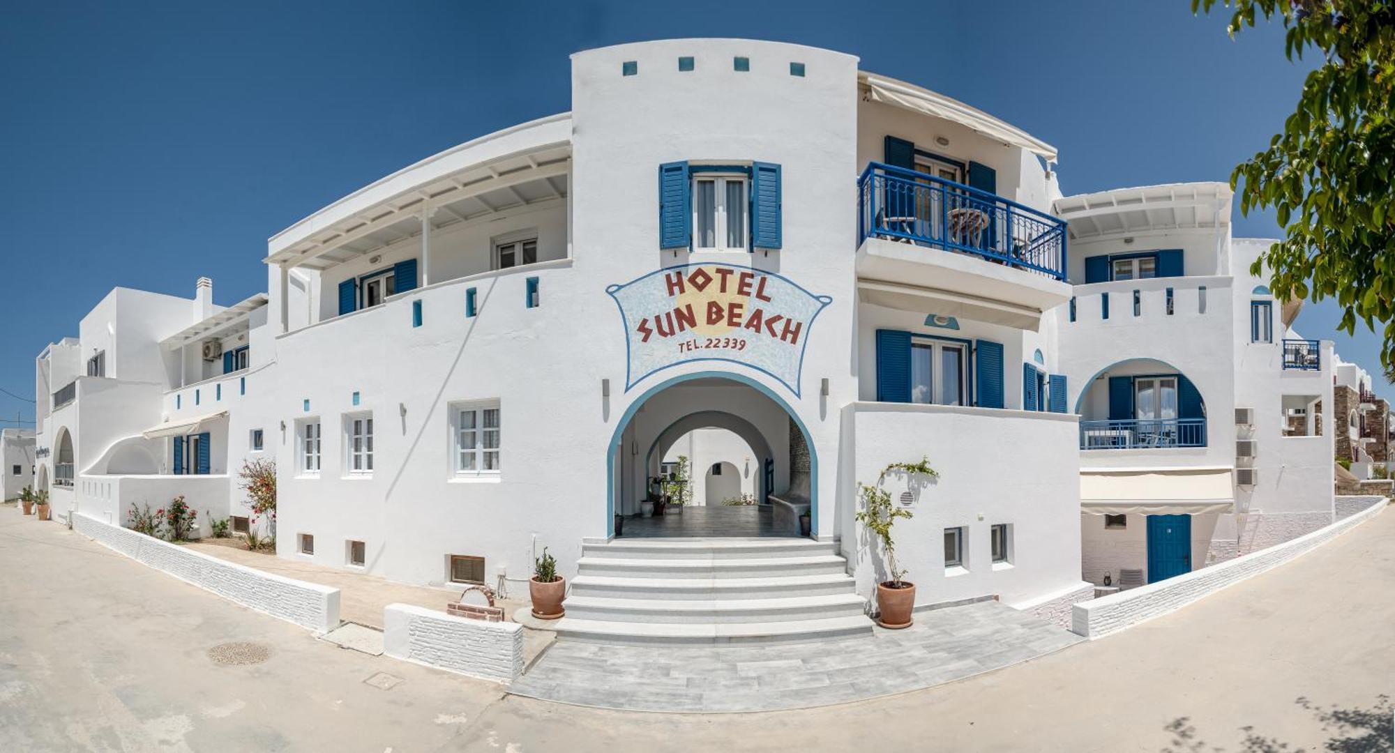 Sun Beach Hotel Naxos City Eksteriør billede